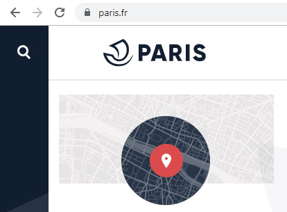 Site URL Paris.fr sans WWW