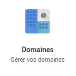 G Suite Domaines